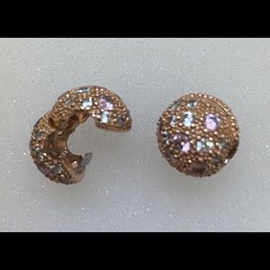 Pandora Rose Gold “Cosmic Stars” Clips